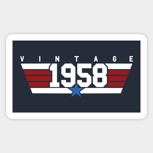 Vintage 1958 Aviator Sticker